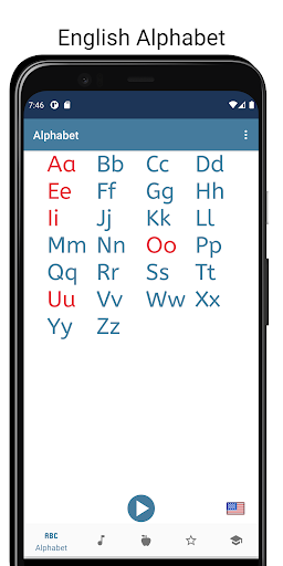 English Alphabet Game - عکس برنامه موبایلی اندروید