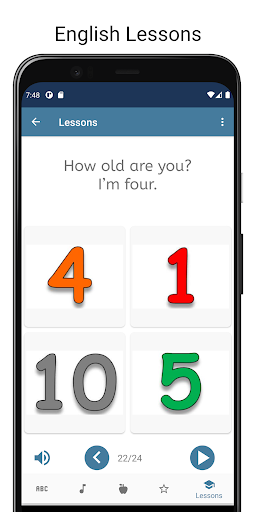 English Alphabet Game - Image screenshot of android app