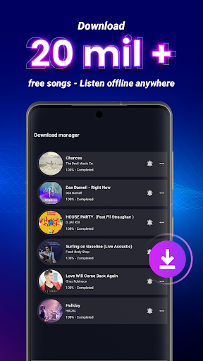 Music Downloader - MP3 Player - عکس برنامه موبایلی اندروید