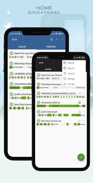IDM - File Download Manager - عکس برنامه موبایلی اندروید