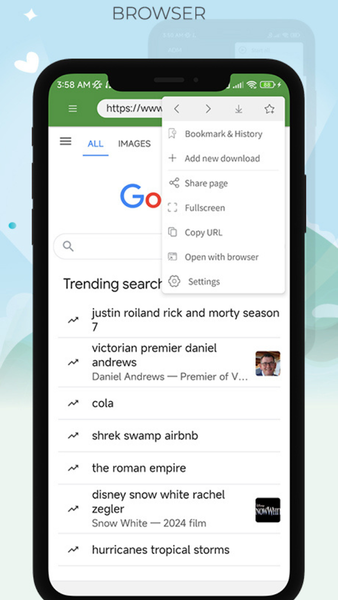 IDM - File Download Manager - عکس برنامه موبایلی اندروید