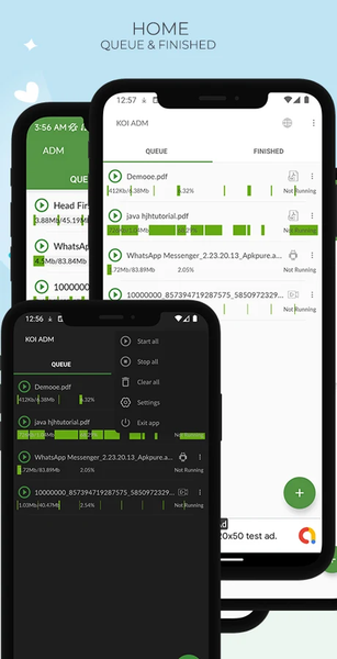 Internet Download Manager - Image screenshot of android app