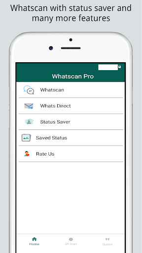 Whatscan : QR Scan Pro - Image screenshot of android app