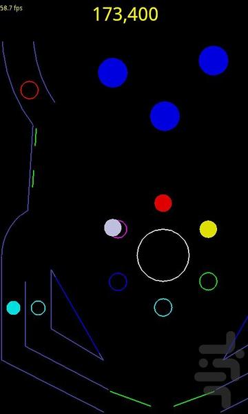 پینبال وکتور - Gameplay image of android game