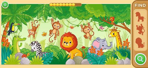 Hidden Animals: Games for kids - Gameplay image of android game