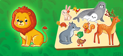Hidden Animals: Games for kids - Gameplay image of android game