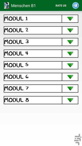 MENSCHEN B1.1 & B1.2 - Image screenshot of android app