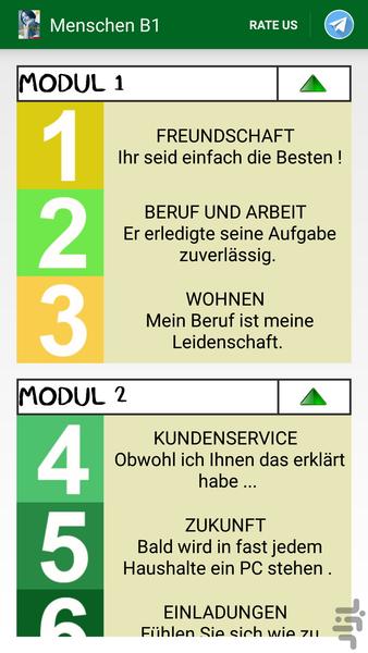 MENSCHEN B1.1 & B1.2 - عکس برنامه موبایلی اندروید