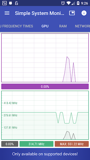 Simple System Monitor - Image screenshot of android app
