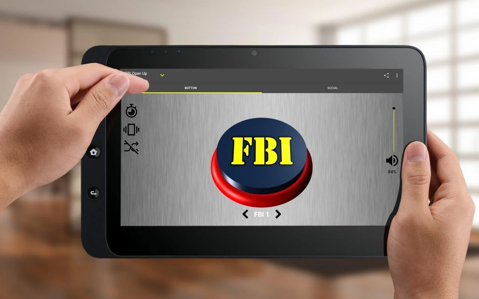FBI Open Up Sound Button - عکس بازی موبایلی اندروید