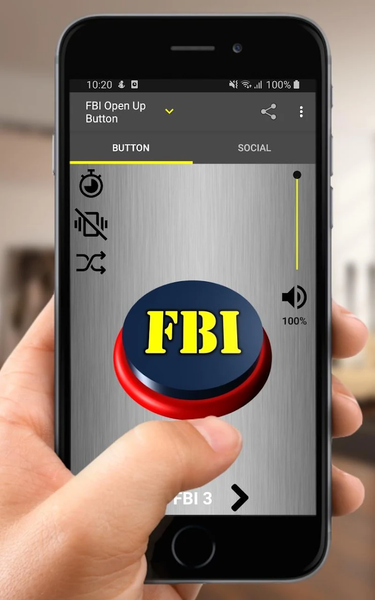 FBI Open Up Sound Button - Gameplay image of android game