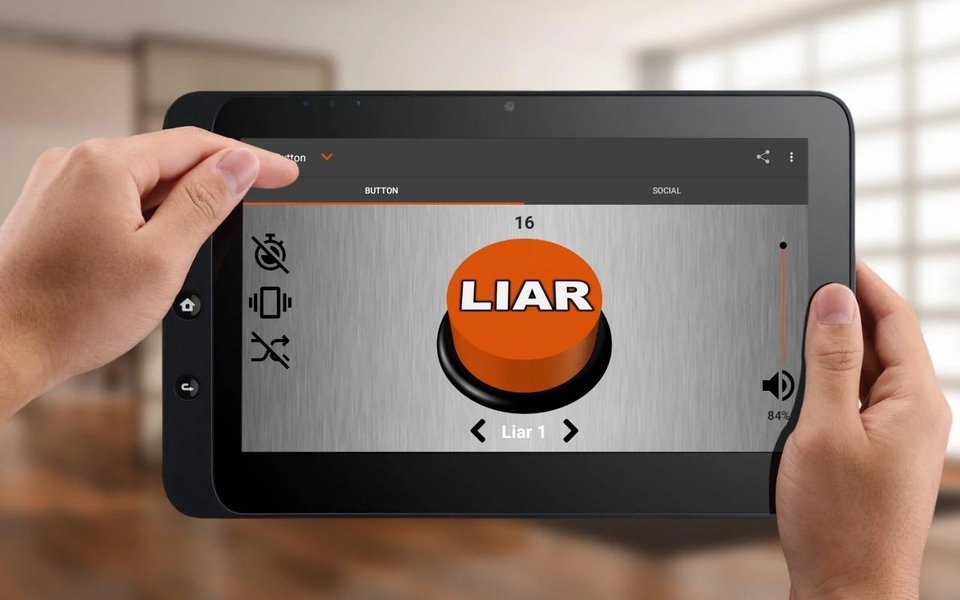 Liar Sound Button - Image screenshot of android app