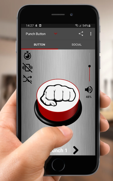 Punch Button - Image screenshot of android app