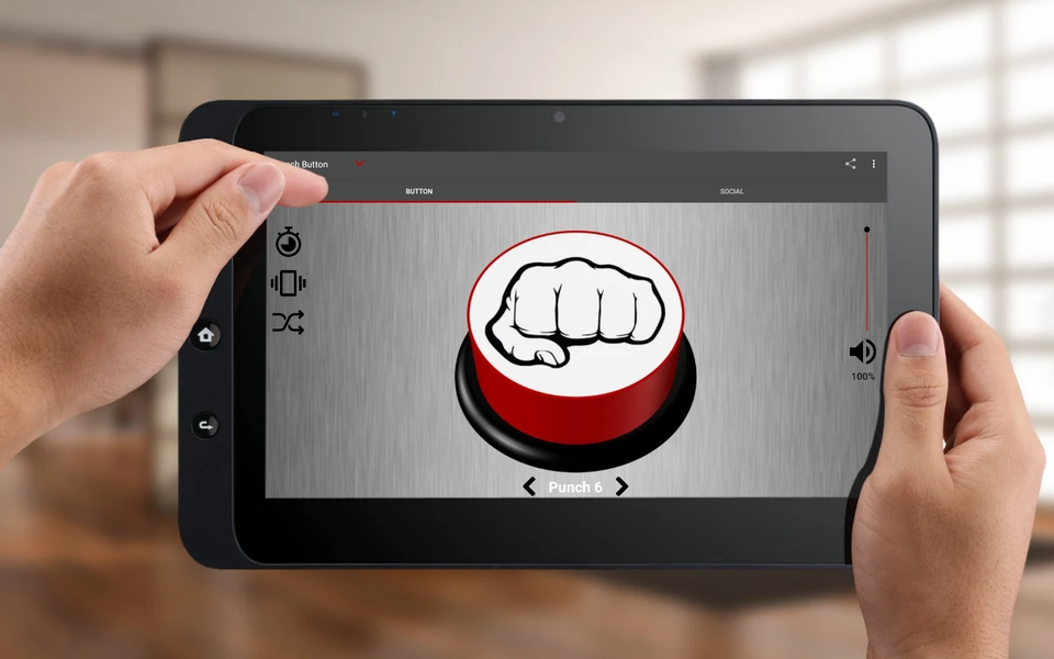 Punch Button - عکس برنامه موبایلی اندروید