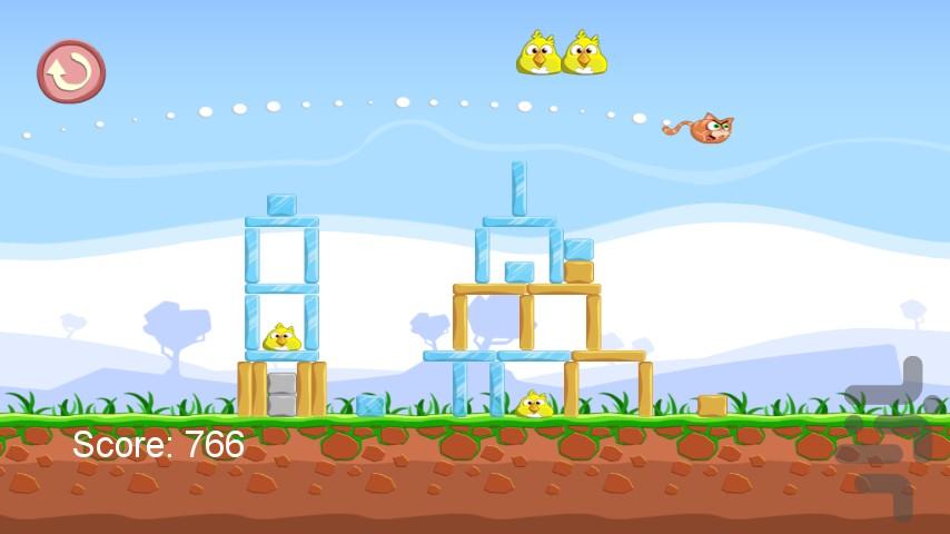 angry cat - عکس بازی موبایلی اندروید