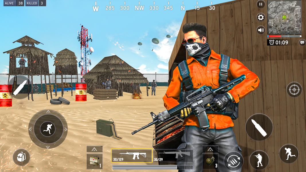 Gun Shooting FPS Offline Games - Gameplay image of android game