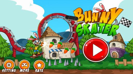 Bunny Skater - Gameplay image of android game