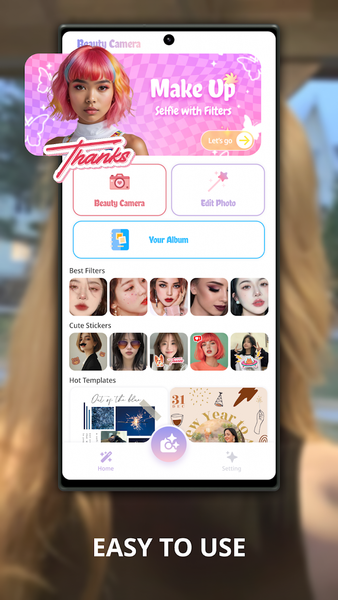 Sweet Selfie Beauty Camera - عکس برنامه موبایلی اندروید