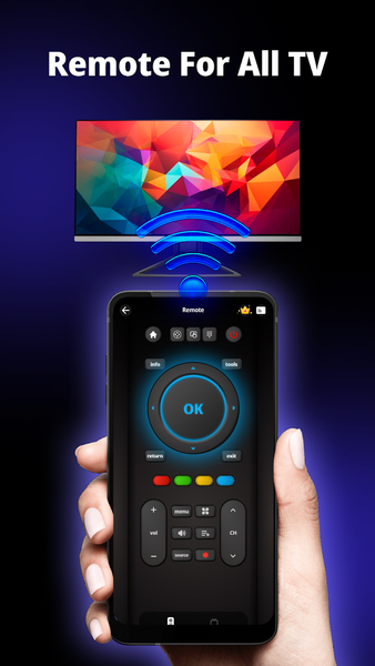 RemoteTV - Universal Control - عکس برنامه موبایلی اندروید
