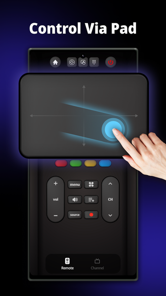 RemoteTV - Universal Control - عکس برنامه موبایلی اندروید