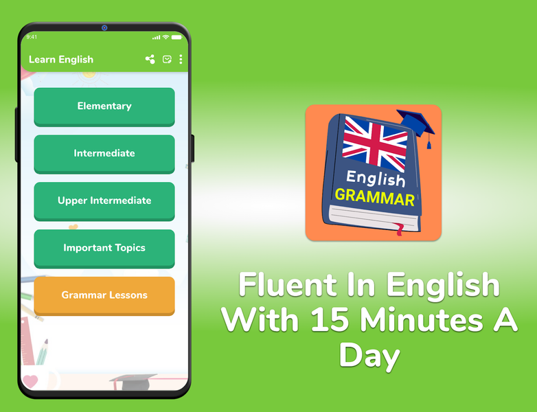 Learn English Grammar - Image screenshot of android app