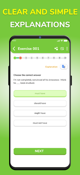 Learn English Grammar - عکس برنامه موبایلی اندروید