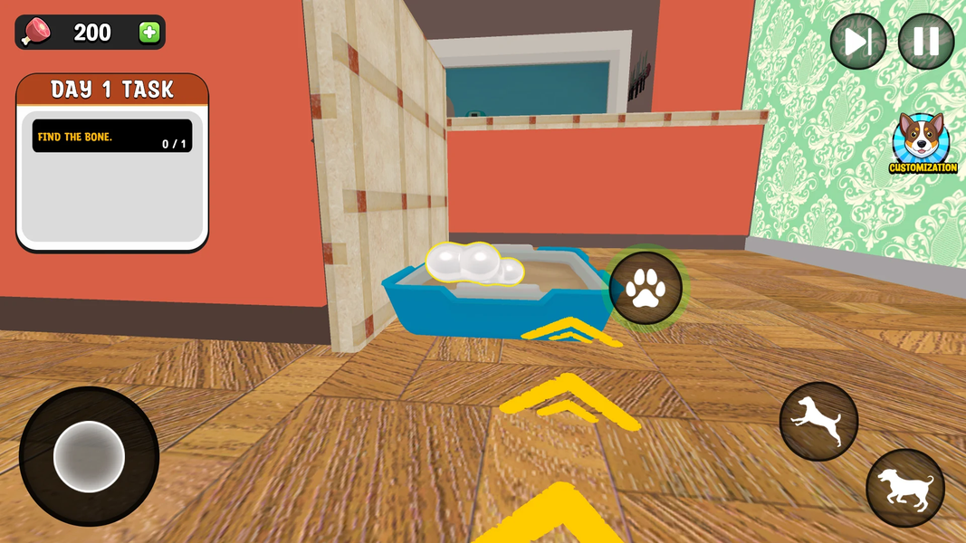 Pet Dog Simulator Puppy Pranks - عکس بازی موبایلی اندروید