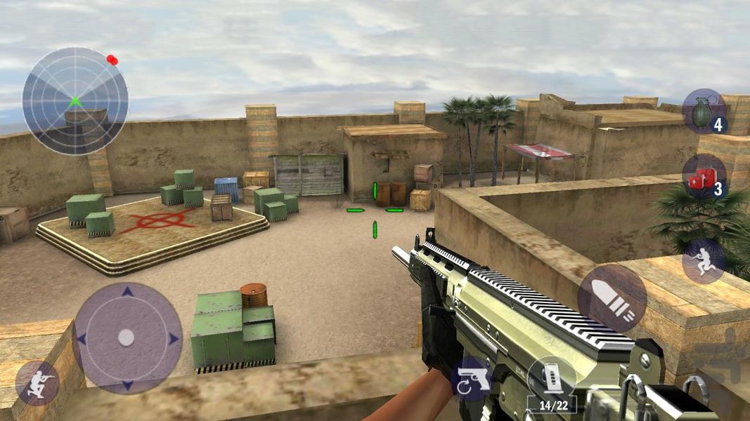 بازی تفنگی | کانتر استریک - Gameplay image of android game