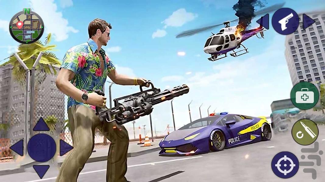 Real Gangster Crime - Gameplay image of android game