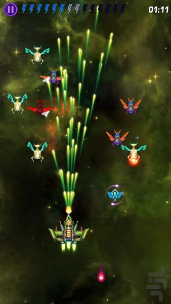 Space Attack : Sky War - عکس بازی موبایلی اندروید