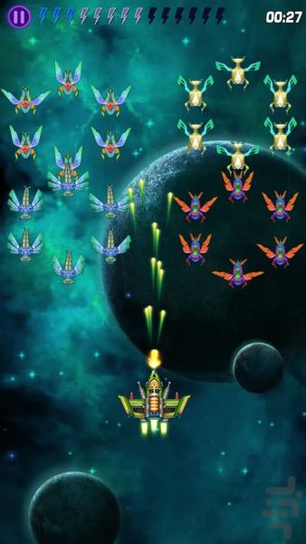 Space Attack : Sky War - عکس بازی موبایلی اندروید