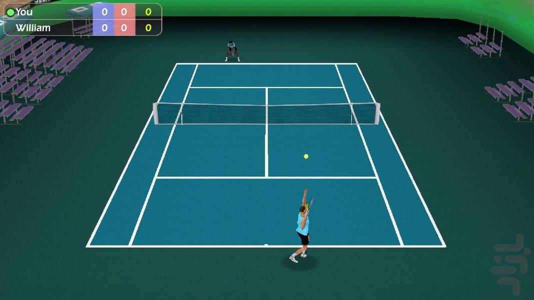 Tennis World 2024 - Gameplay image of android game