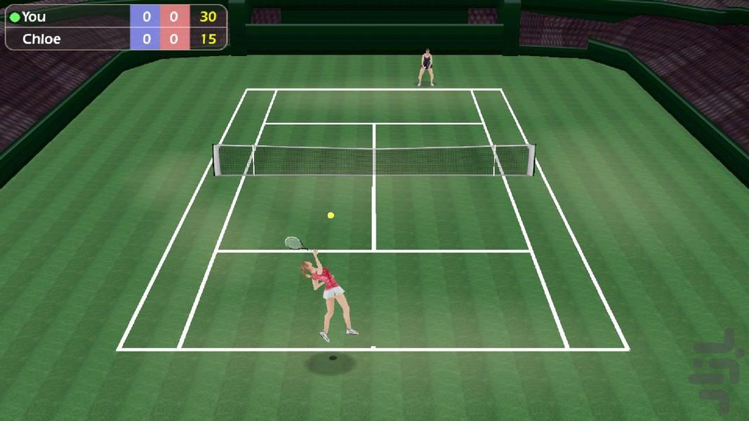 بازی تنیس 2024 - عکس بازی موبایلی اندروید