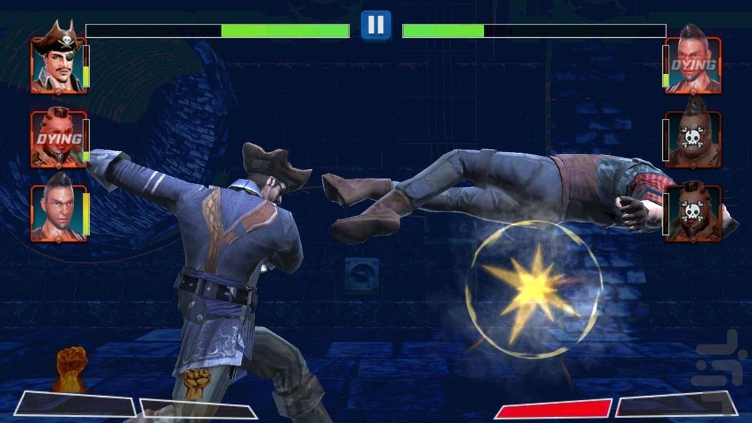 Mortal Kombat fighting game - Gameplay image of android game