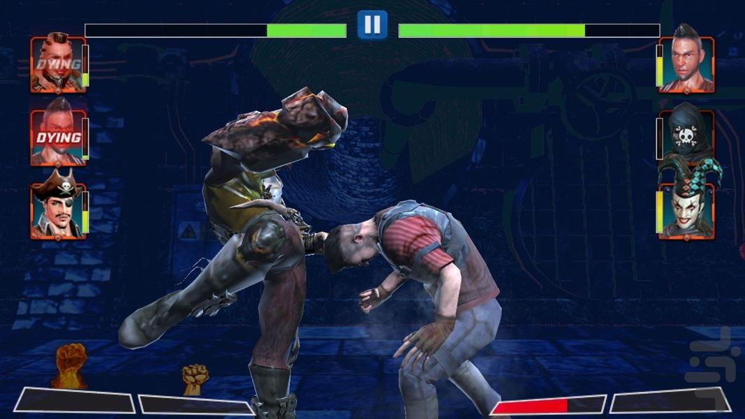 بازی مبارزه رزمی و جنگجو - عکس بازی موبایلی اندروید