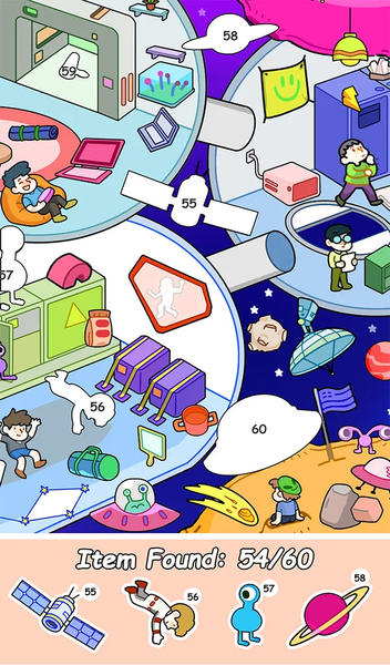 Sticker Notebook: ASMR Puzzle - Gameplay image of android game