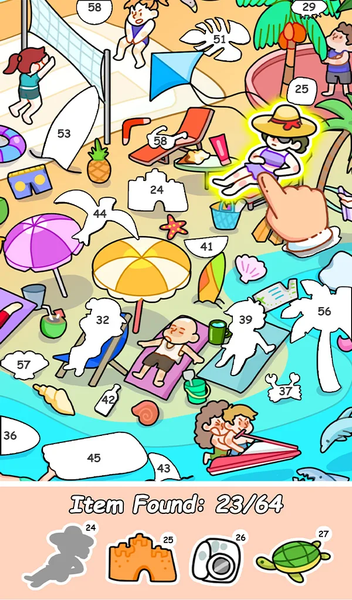 Sticker Notebook: ASMR Puzzle - Gameplay image of android game
