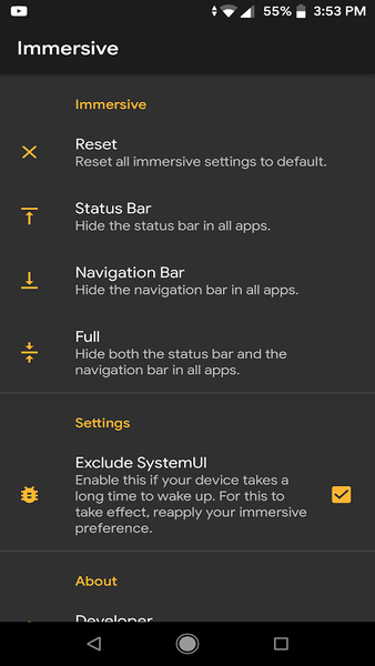 Immersive — Low-Level Immersiv - Image screenshot of android app
