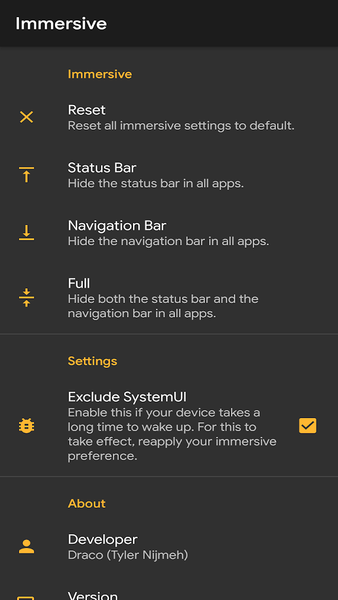 Immersive — Low-Level Immersiv - Image screenshot of android app