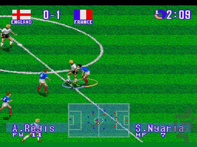 فوتبال نوستالژی - عکس بازی موبایلی اندروید