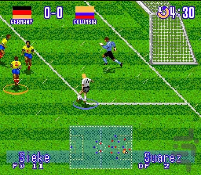 فوتبال نوستالژی - عکس بازی موبایلی اندروید