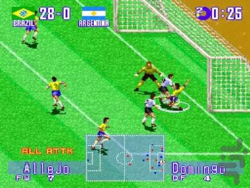 فوتبال نوستالژی - عکس بازی موبایلی اندروید