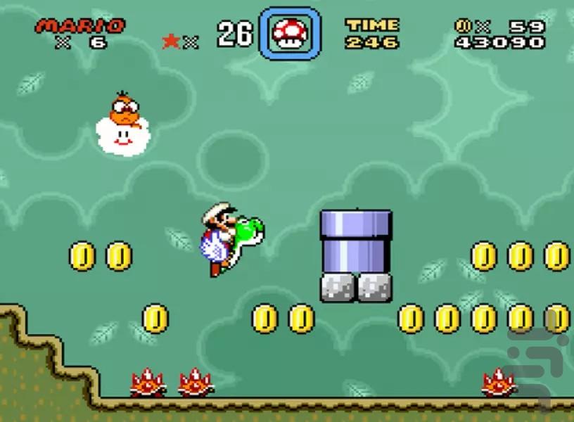 SuperMarioWorld1 - Gameplay image of android game