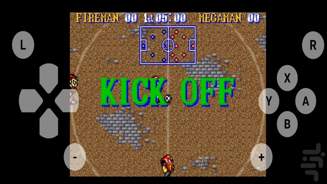 فوتبال مگامن - عکس بازی موبایلی اندروید