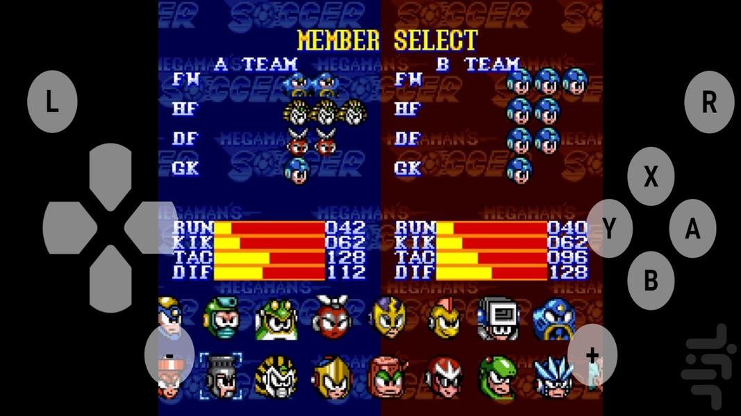 فوتبال مگامن - عکس بازی موبایلی اندروید