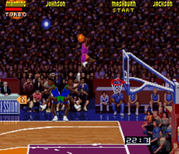 بسکتبال قدیمی - عکس بازی موبایلی اندروید