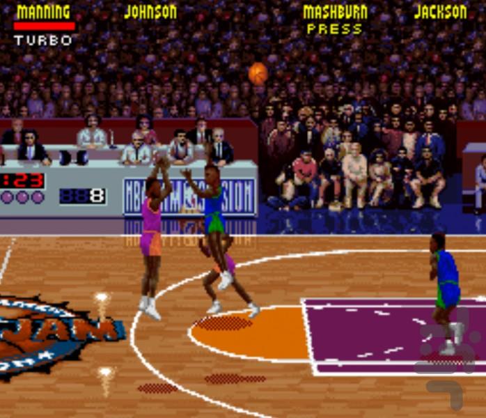 بسکتبال قدیمی - عکس بازی موبایلی اندروید