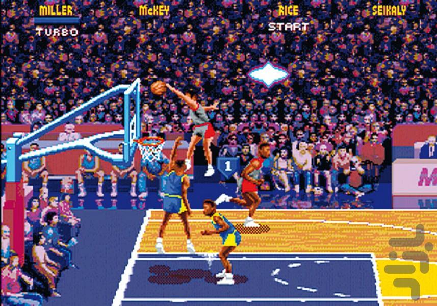 بسکتبال قدیمی - عکس بازی موبایلی اندروید