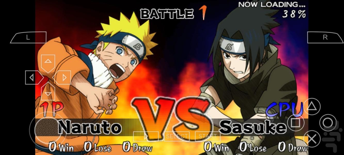 Naruto Ultimate Ninja Heros - Gameplay image of android game