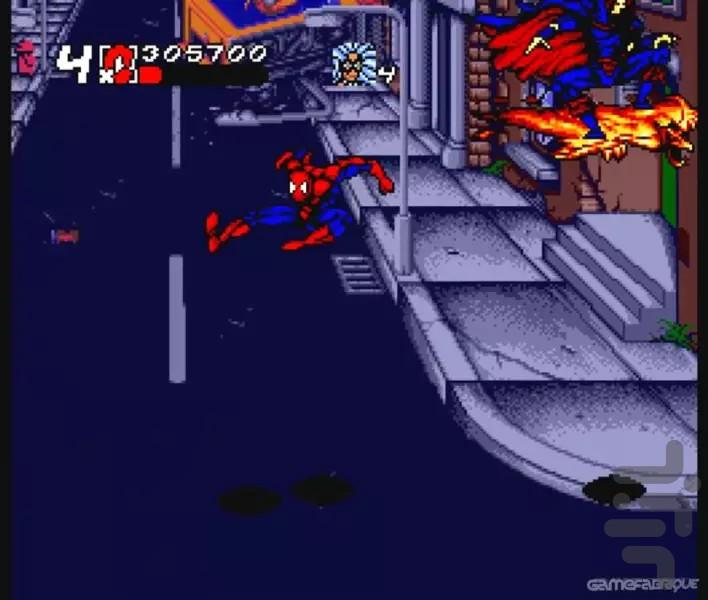 مرد عنکبوتی - عکس بازی موبایلی اندروید